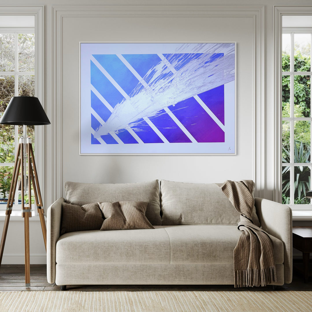 Building Momentum - Originalwerk 100 x 140 cm