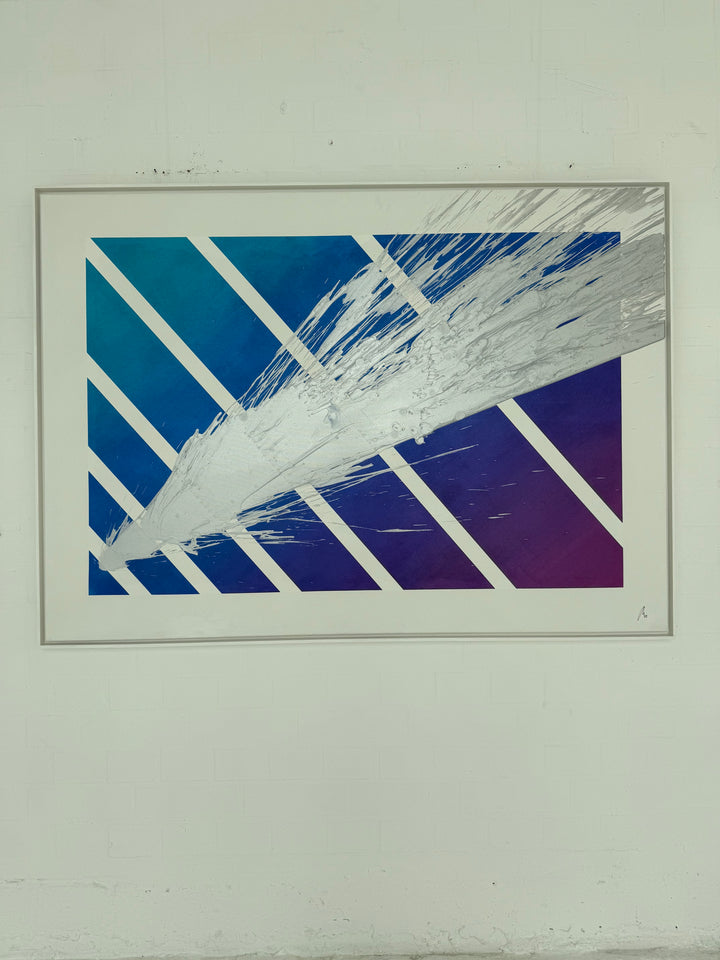 Building Momentum - Originalwerk 100 x 140 cm