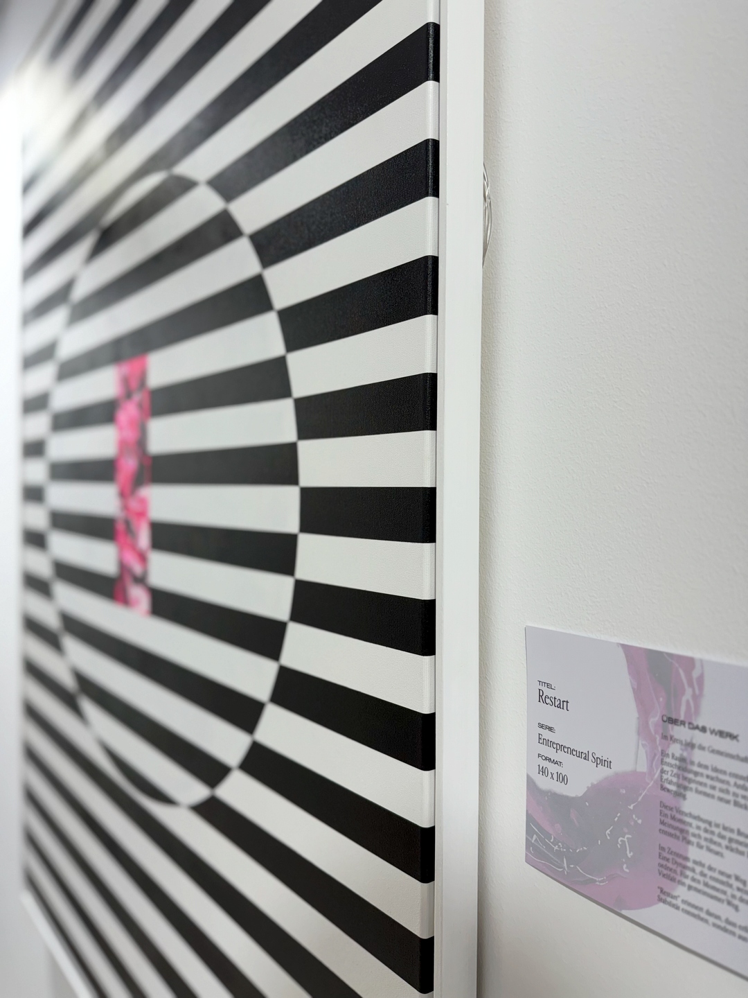 Restart - Originalwerk 140 x 100 cm