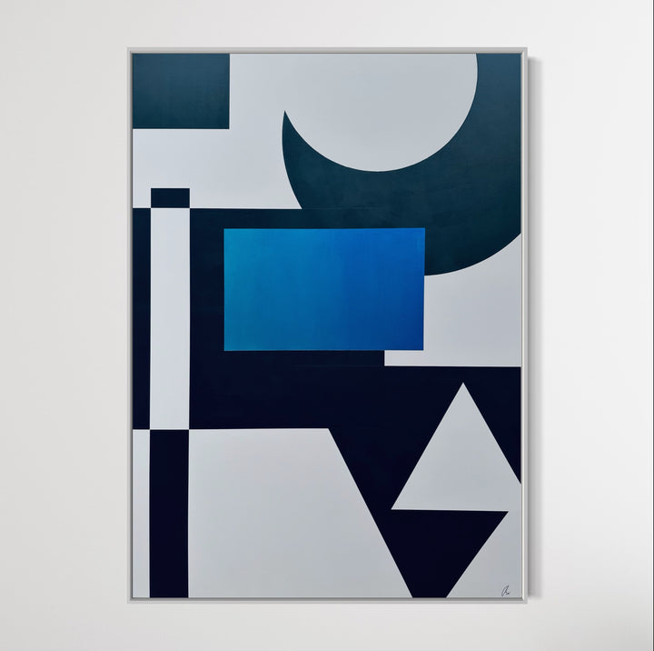 Stand Out: No. 1 - Azure Break - Originalwerk 140 x 100 cm