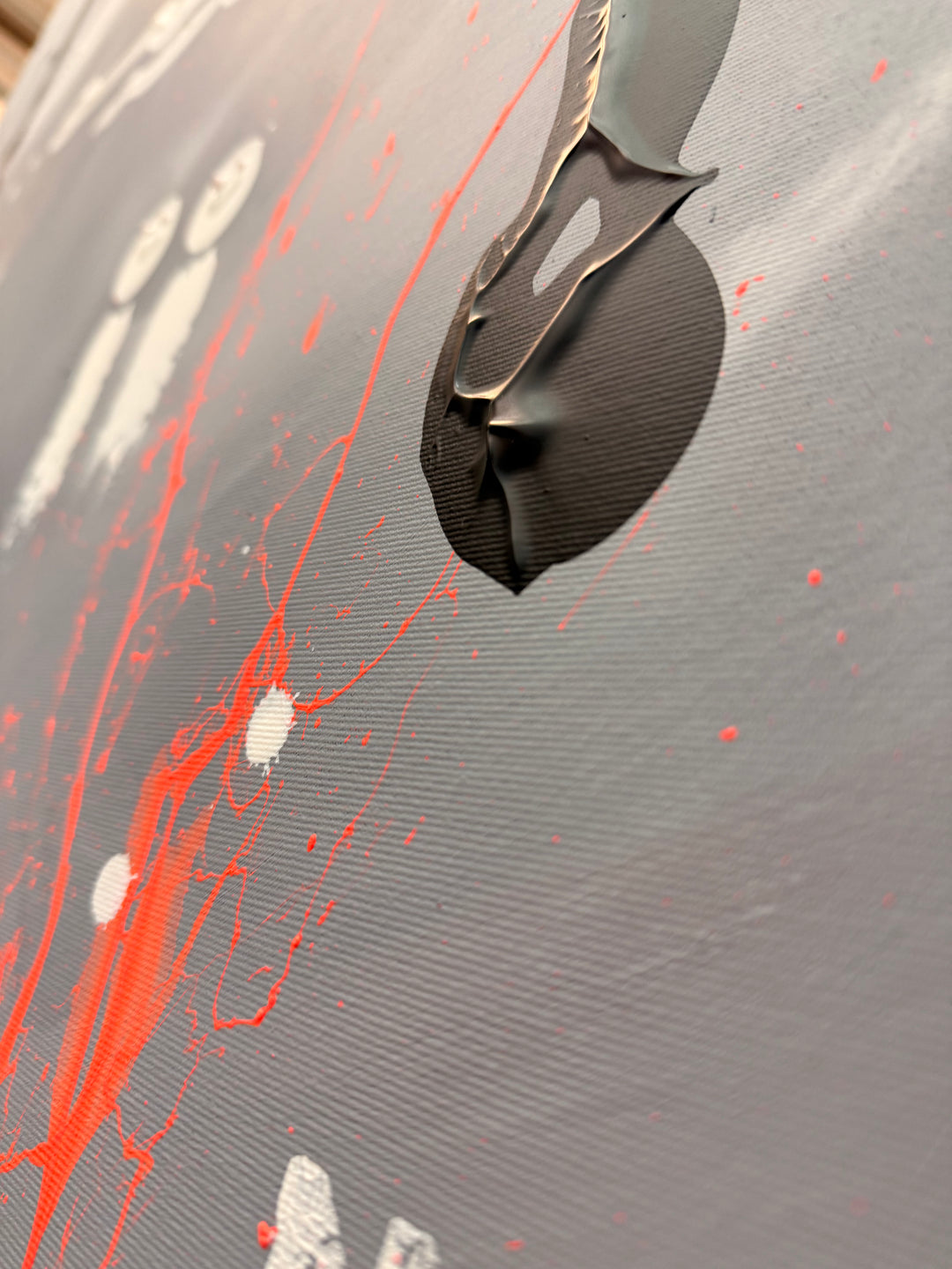 Storm & Stories - Originalwerk 120 x 120 cm