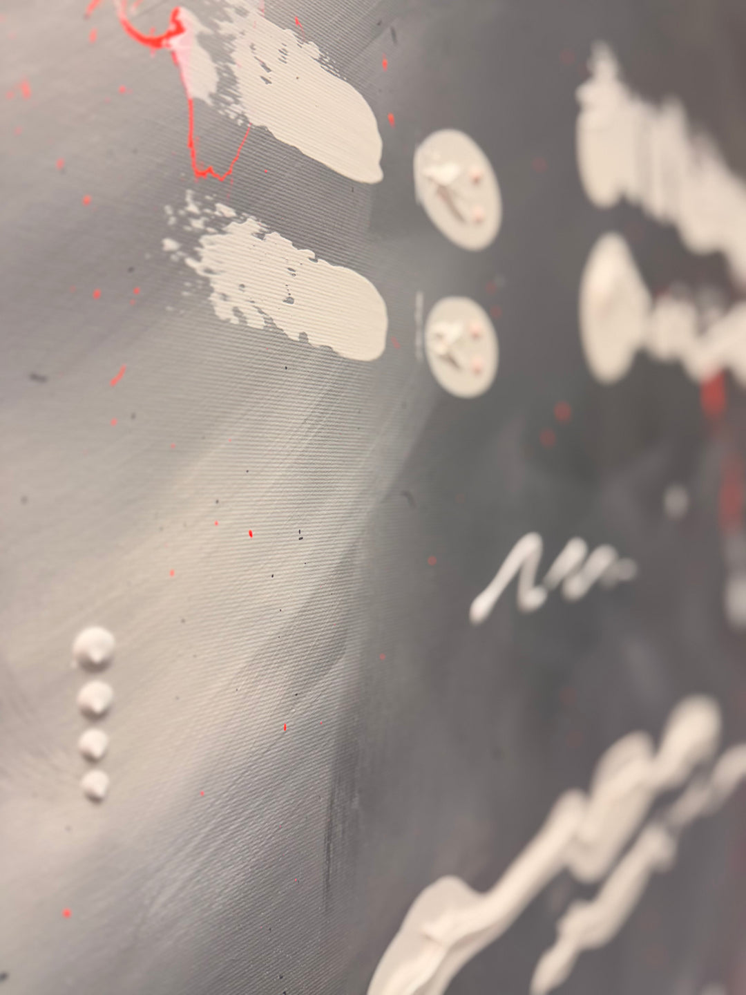 Storm & Stories - Originalwerk 120 x 120 cm