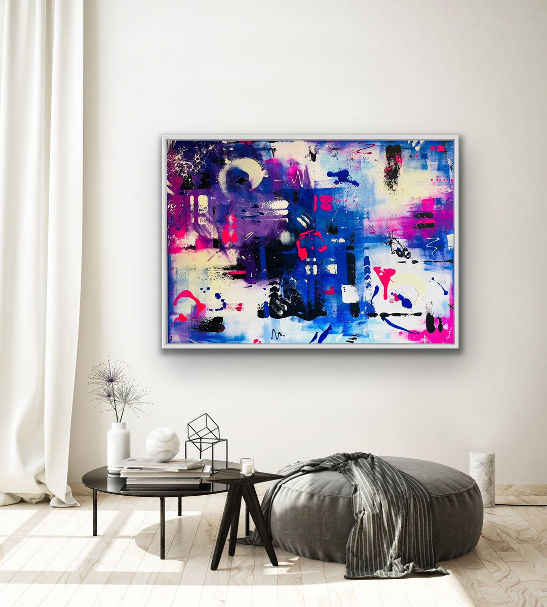 BJØRNEBÄKSHUSET - ORIGINAL WORK 100x140cm