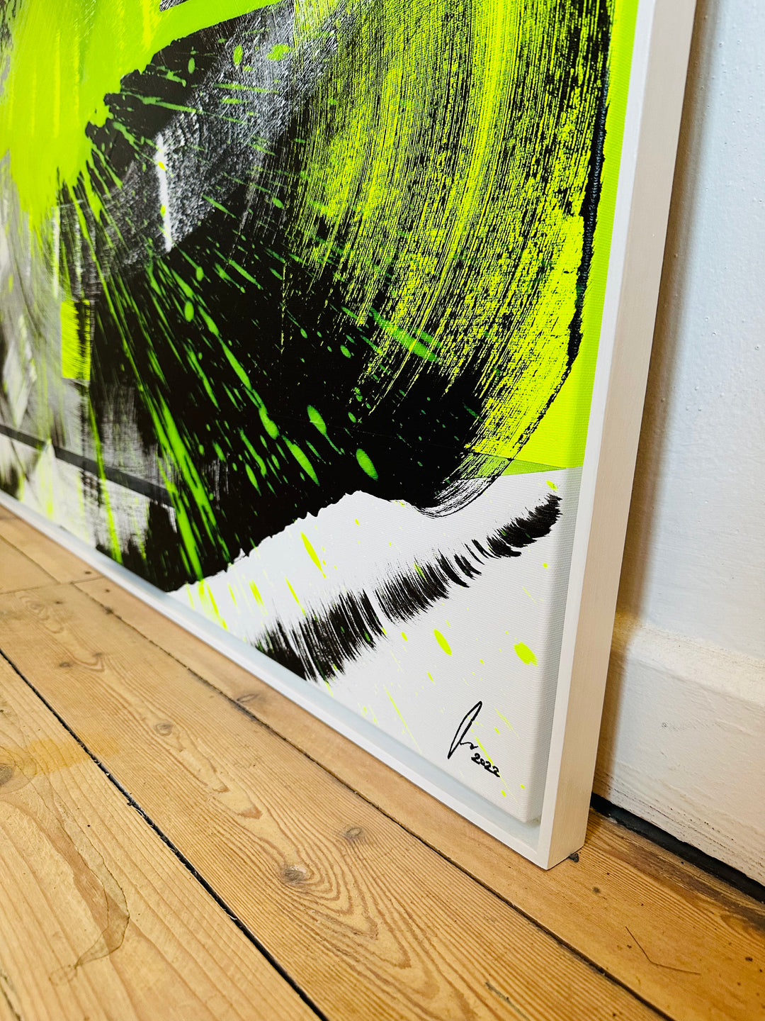 Creative Network - Originalwerk 120 x 120 cm