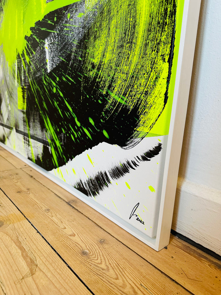 Creative Network - Originalwerk 120 x 120 cm