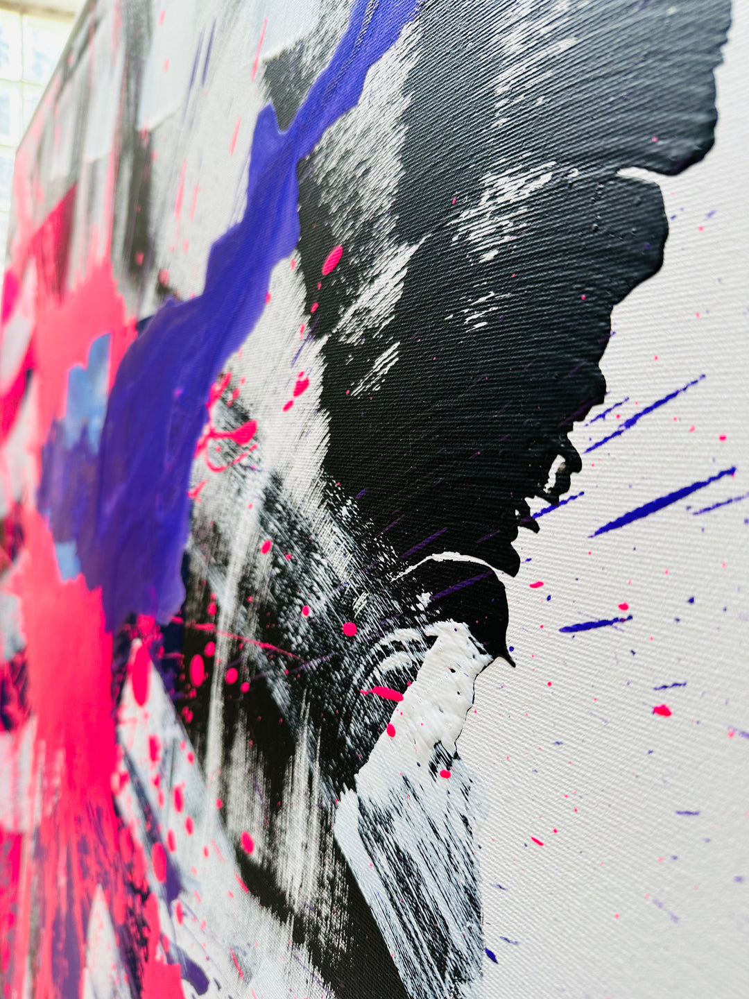 Grown Network - original work 120 x 120 cm