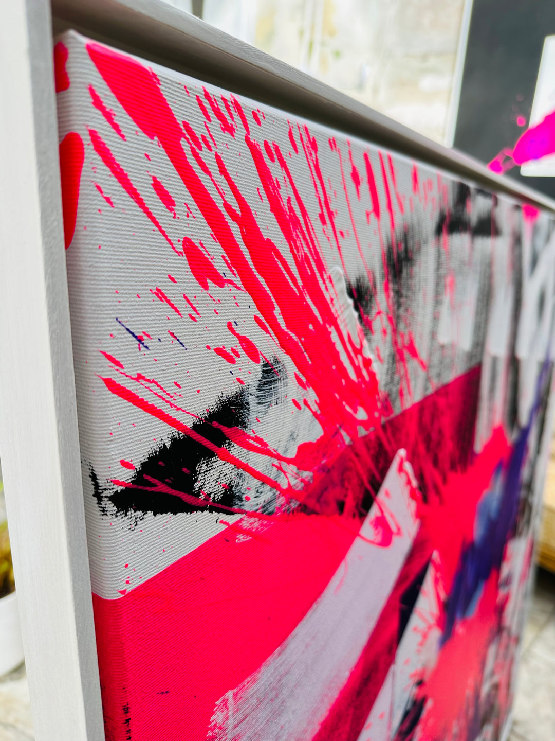 Grown Network - original work 120 x 120 cm