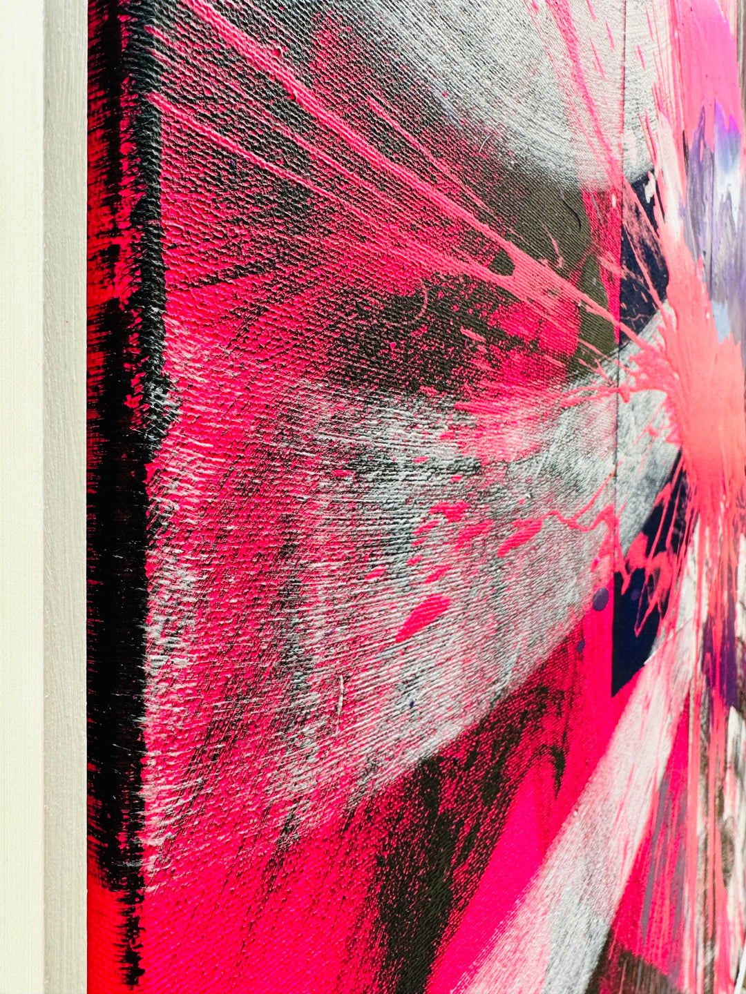 Grown Network - original work 120 x 120 cm
