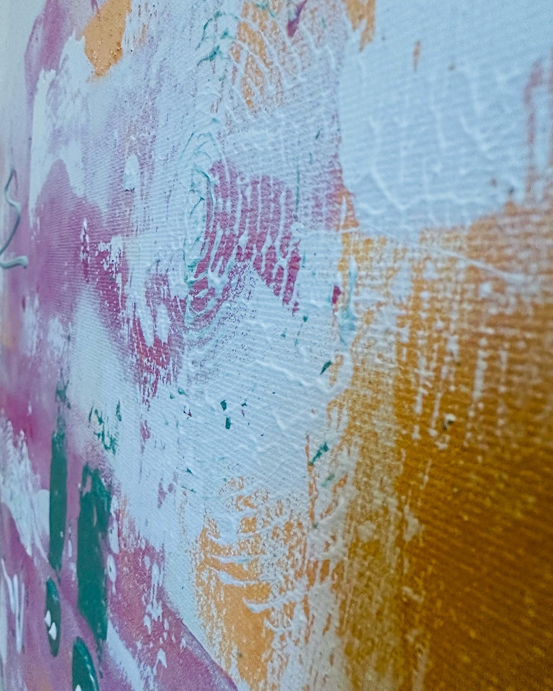 It's March! - Original work 100 x 80 cm