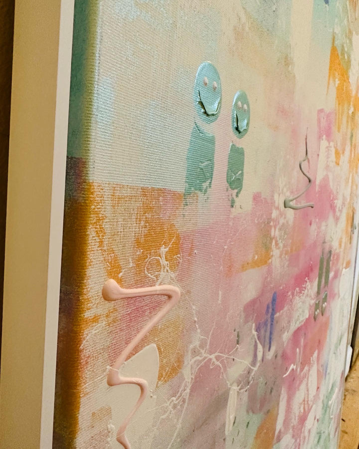 It's March! - Original work 100 x 80 cm