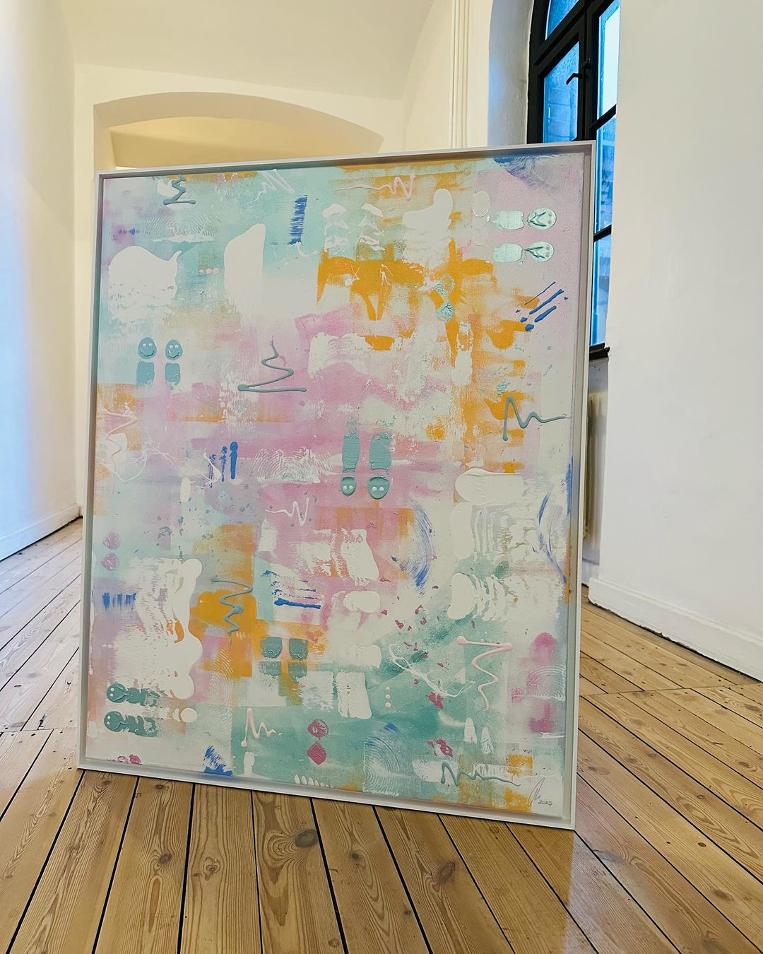 It's March! - Original work 100 x 80 cm