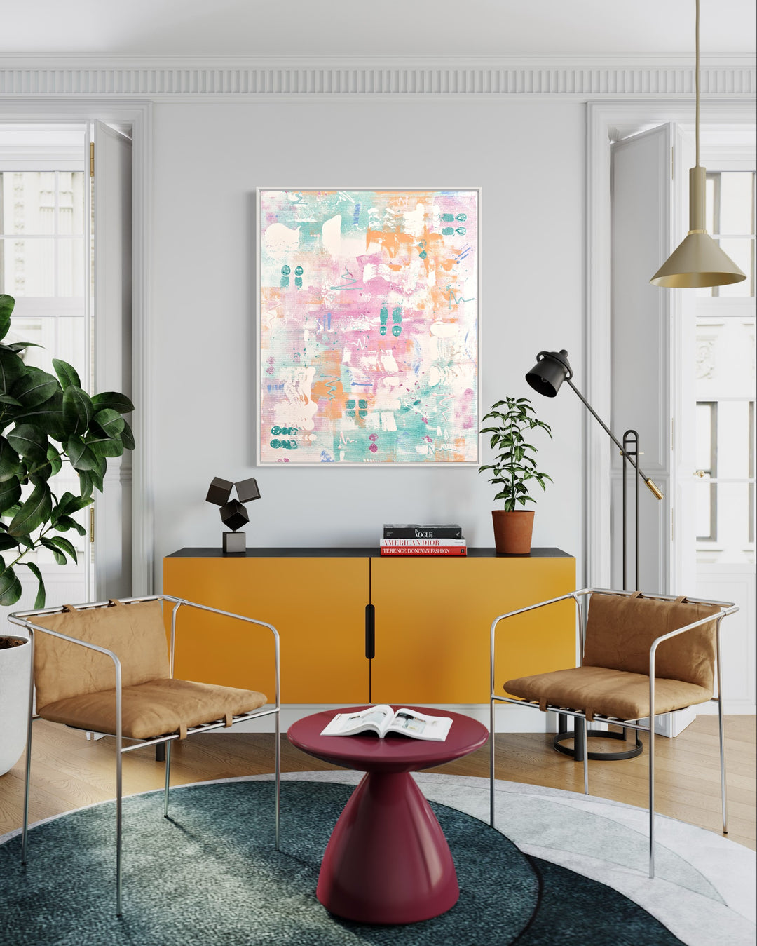 It's March! - Original work 100 x 80 cm